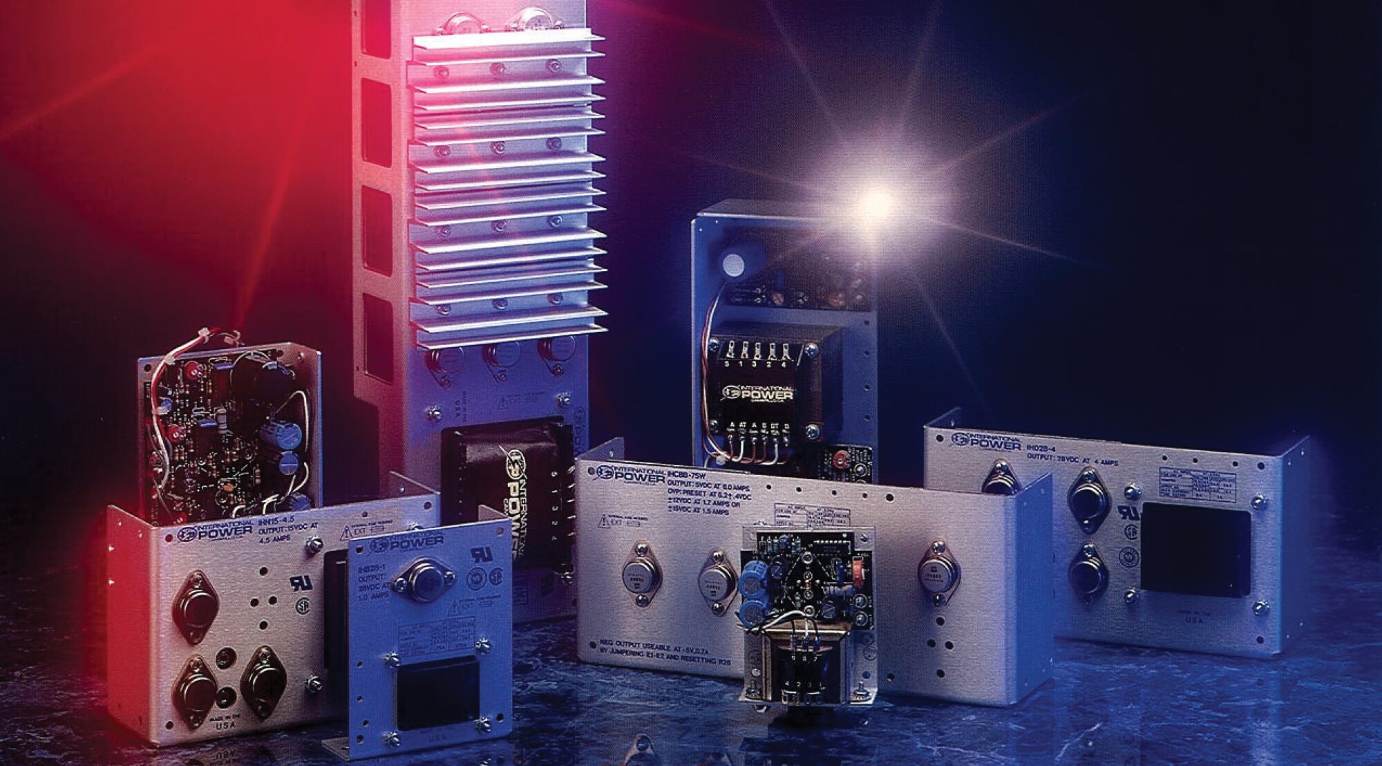 Unregulated Models International Power DC Power Supplies 